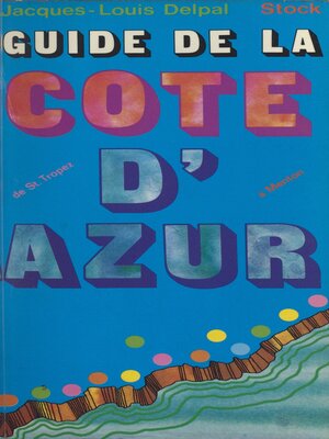 cover image of Guide de la Côte d'Azur